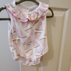 Sleeveless one piece